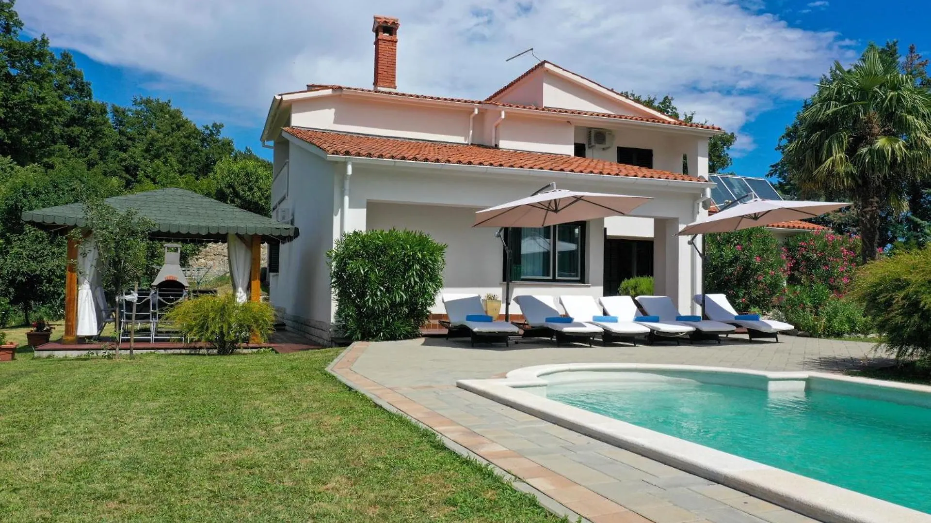 Grosse Luxus-Villa Fur 12 Personen Mit Pool, Jachuzzi Und Meeresnaehe Labin